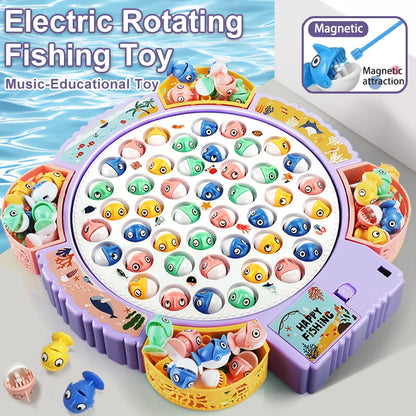 SpinCatch Magnetic Fishing Game Plate