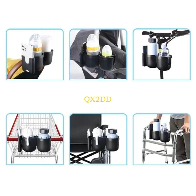 360° Stroller Cup & Phone Holder