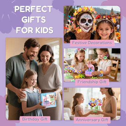 BloomCraft DIY Fabric Flower Bouquet Kit