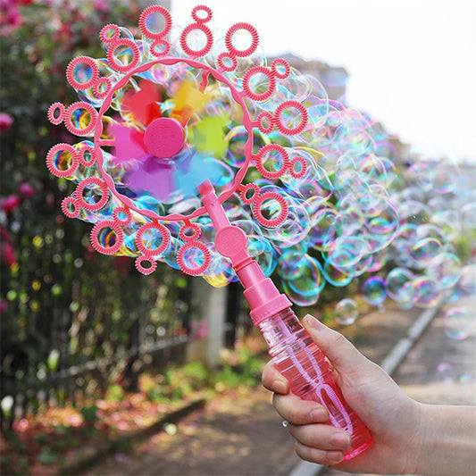 Bubbly Breeze – Windmill Bubble Machine Gun