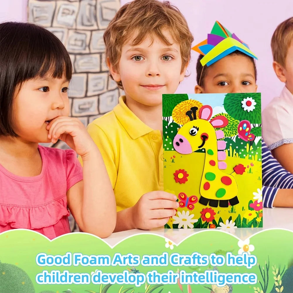 StickyPals 3D Foam Sticker Puzzles