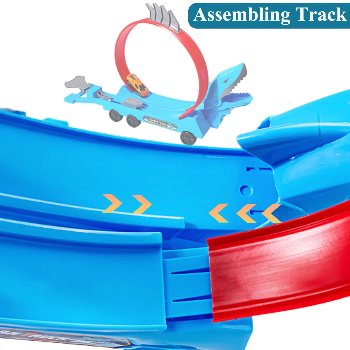 DinoSlide DIY Track Car Adventure Set