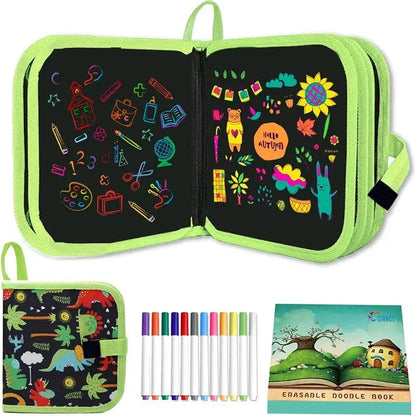 Creative Splash – Erasable Doodle Book