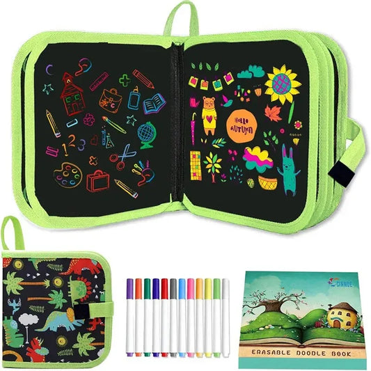 Creative Splash – Erasable Doodle Book