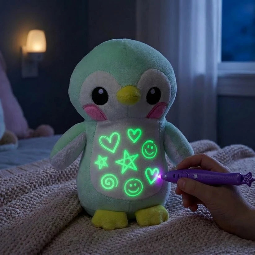 GlowDoodle - Light-Up Drawing Plush Toy