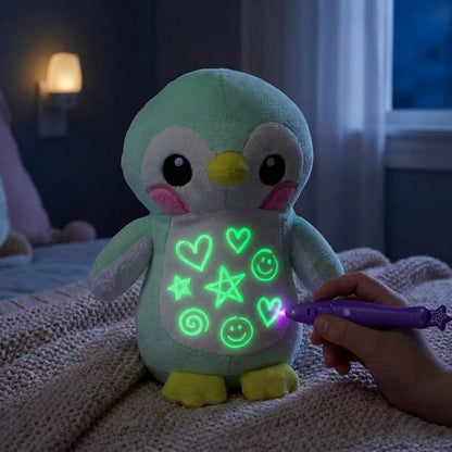 GlowDoodle - Light-Up Drawing Plush Toy