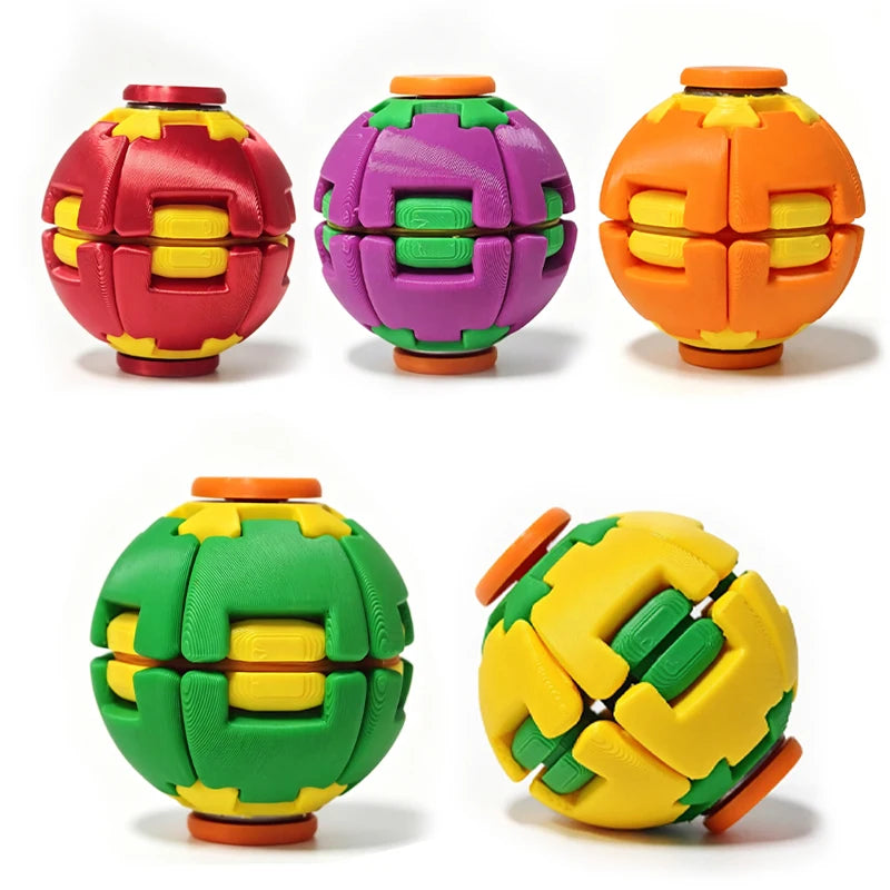 MorphSpin - 3D Transforming Sensory Fidget Ball