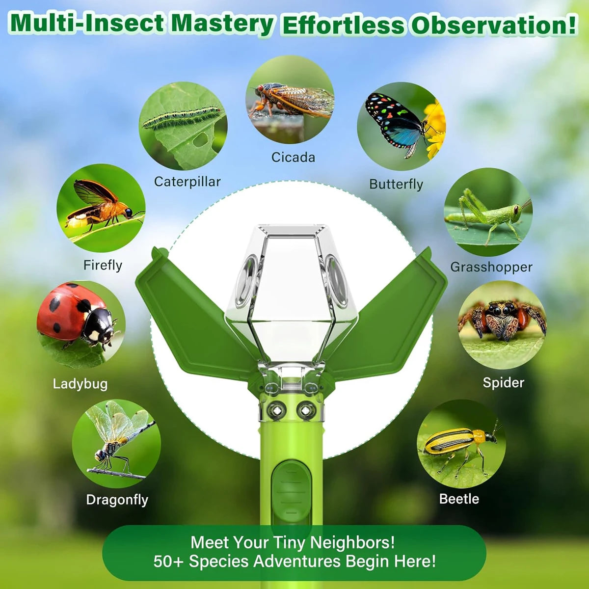 BugSnap Handheld Insect Catcher