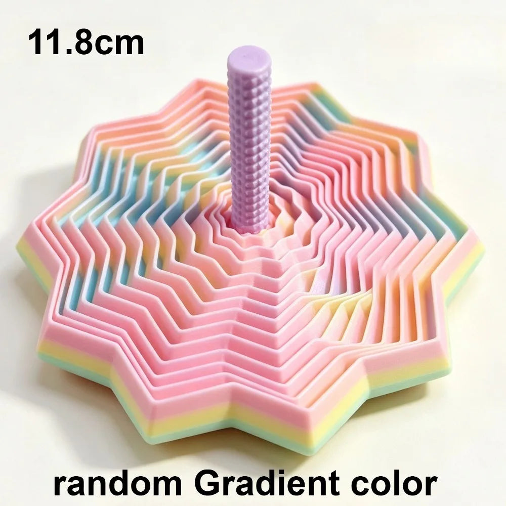 SpinGlow 3D Rainbow Sensory Fidget Toy