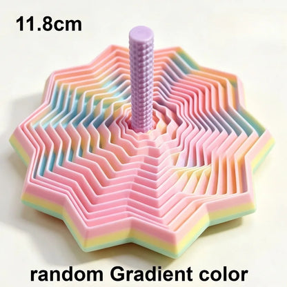 SpinGlow 3D Rainbow Sensory Fidget Toy