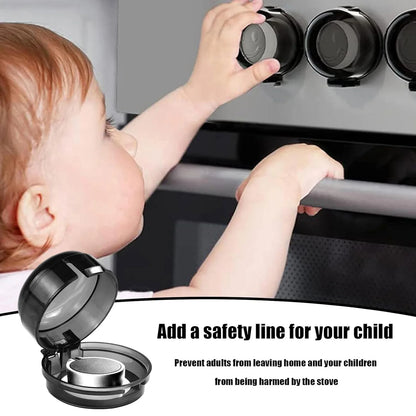 SafeKnob - Childproof Stove Knob Covers