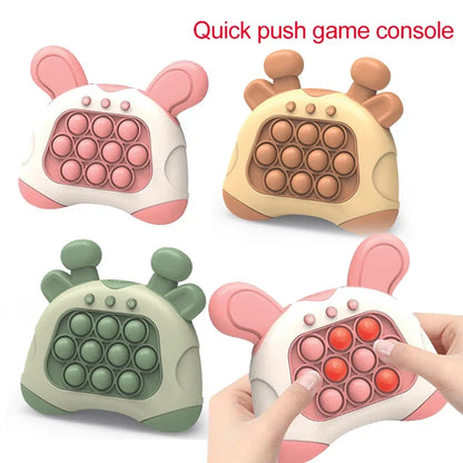 QuickTap Pop-Light Reaction Game for Kids | LED Whack-a-Mole Handheld Toy