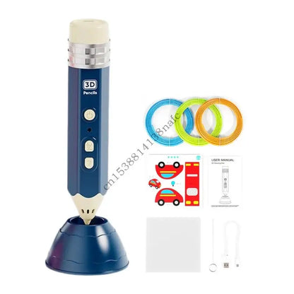 Creative 3D Drawing Pen for Kids – Safe Temperature Control