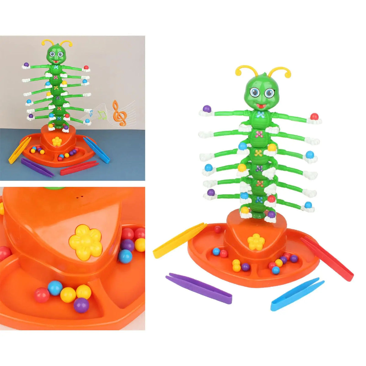 WiggleBug – Electric Caterpillar Balance Game 🐛🎲
