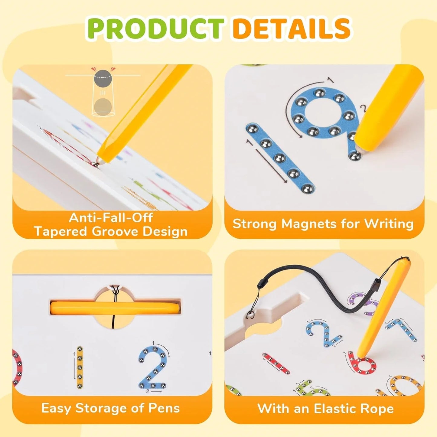 MagniWrite Magnetic Number Tracing Board