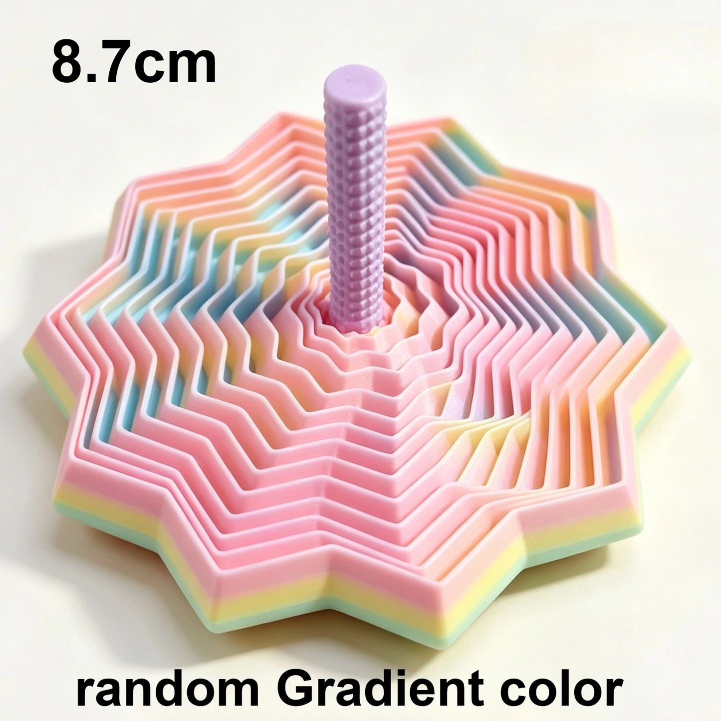 SpinGlow 3D Rainbow Sensory Fidget Toy