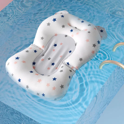 Baby Bath Support Pad – Adjustable Floating Bath Seat for Newborns