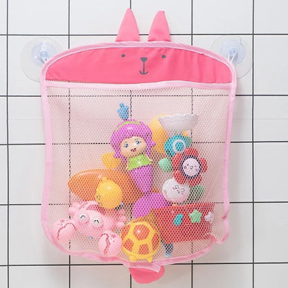 Baby Bath Toy Storage Net – Cartoon Animal Mesh Bag