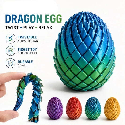 DragonTwist - Fidget Dragon Egg