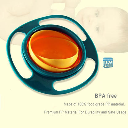 Spill-Proof Baby Bowl – Mealtime Without the Mess