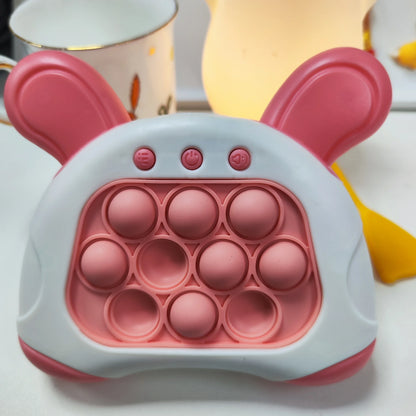 QuickTap Pop-Light Reaction Game for Kids | LED Whack-a-Mole Handheld Toy