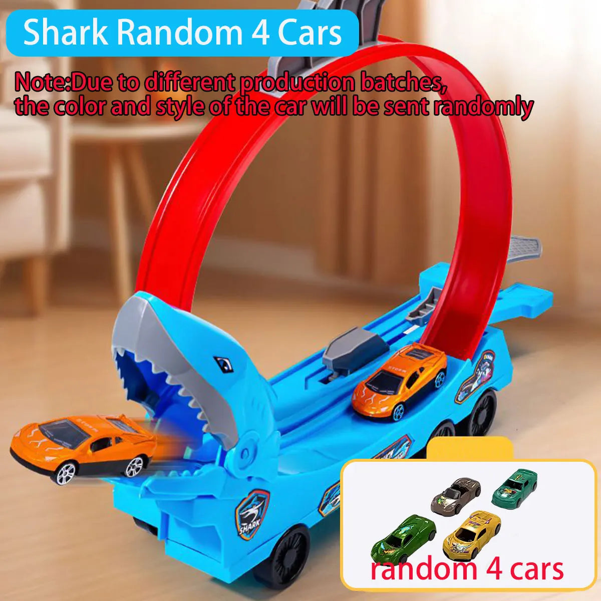 DinoSlide DIY Track Car Adventure Set