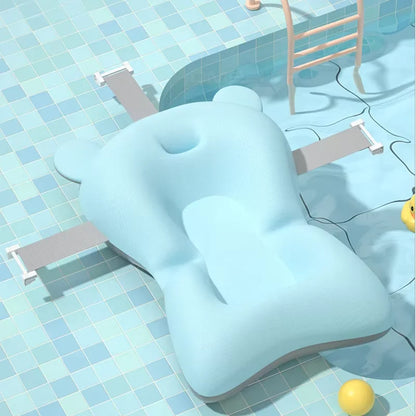 Baby Bath Support Pad – Adjustable Floating Bath Seat for Newborns