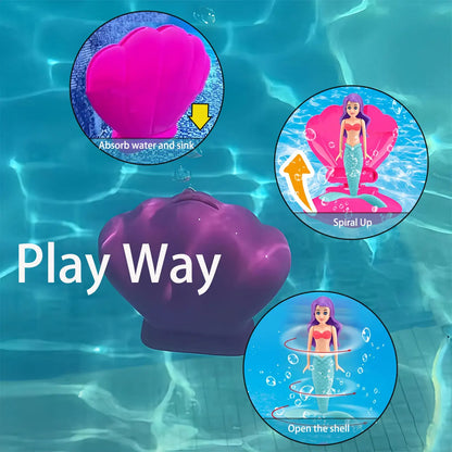 AquaMermaid Floating Bath Toy Set