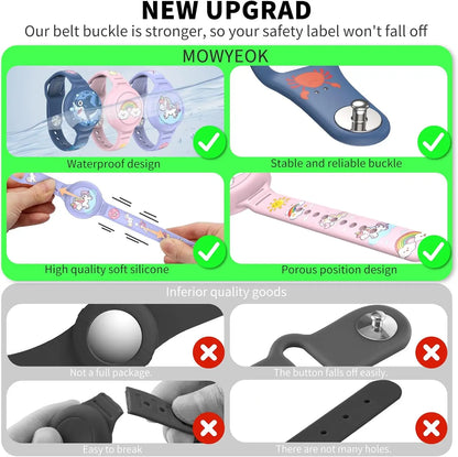 SafeBand Kids AirTag Bracelet