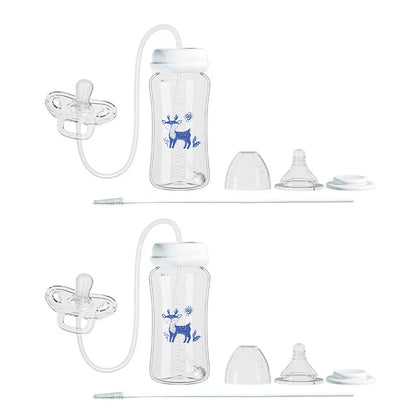 EasyFlow 3-in-1 Hands-Free Baby Bottle Set – Gravity Ball Feeding System