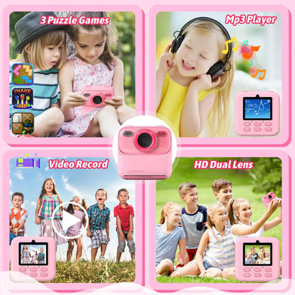 Kids Dual Lens Selfie Digital Camera