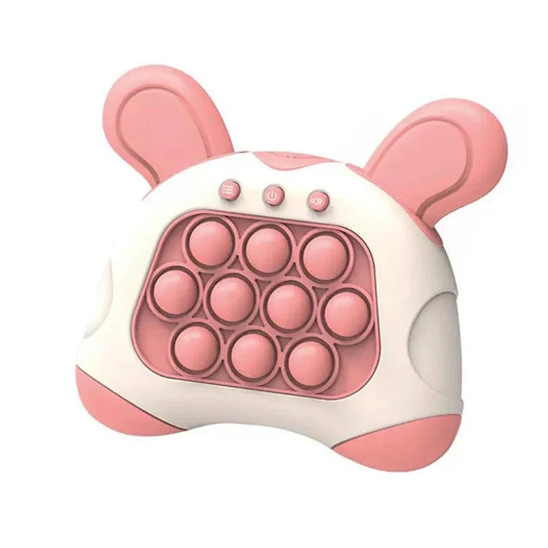 QuickTap Pop-Light Reaction Game for Kids | LED Whack-a-Mole Handheld Toy