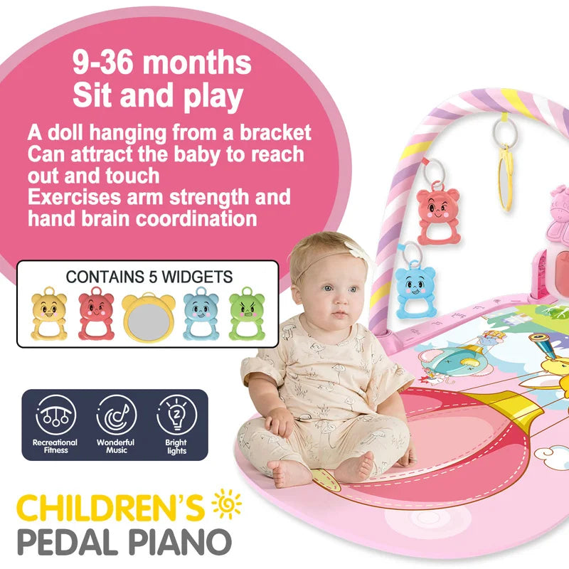 KickTune Baby Play Gym & Piano Mat