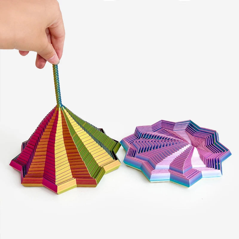 SpinGlow 3D Rainbow Sensory Fidget Toy