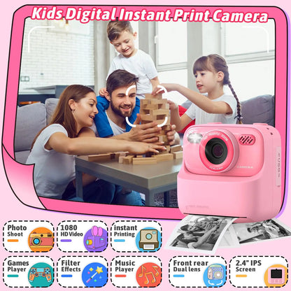 Kids Dual Lens Selfie Digital Camera