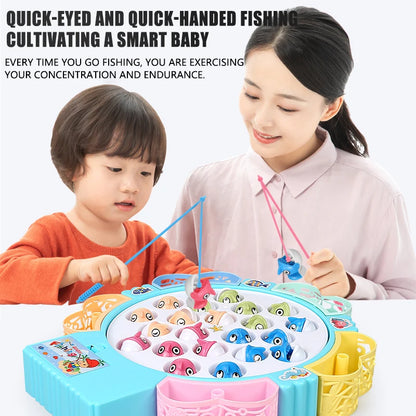 SpinCatch Magnetic Fishing Game Plate