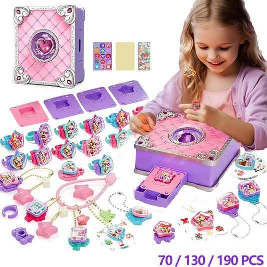 MagicSpark DIY Jewellery Making Kit for Kids