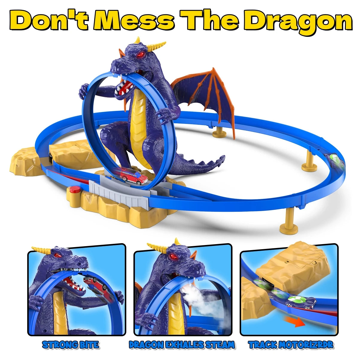 Dragon Fury Track Cars Set