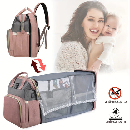 Mommy Bag Lightweight Portable Folding Crib Bed