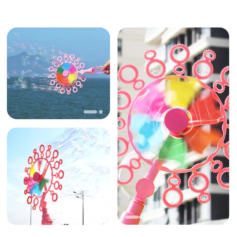 Bubbly Breeze – Windmill Bubble Machine Gun