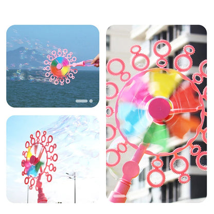 Bubbly Breeze – Windmill Bubble Machine Gun