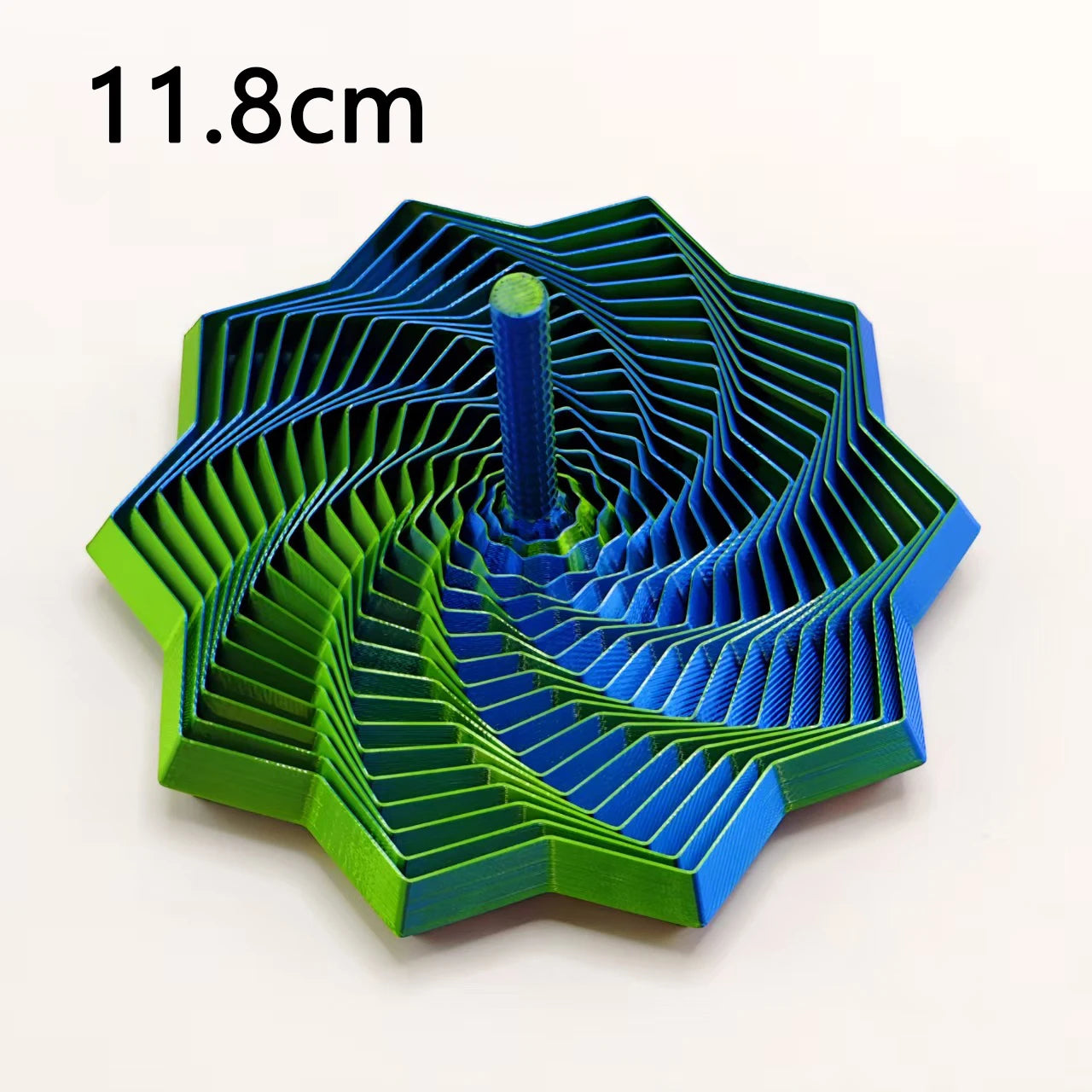 SpinGlow 3D Rainbow Sensory Fidget Toy