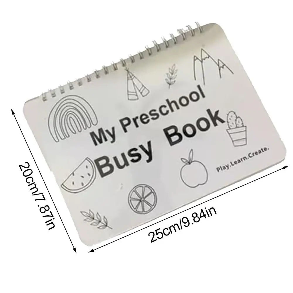 My Preschool Busy Book – Learning Made Fun for Toddlers!