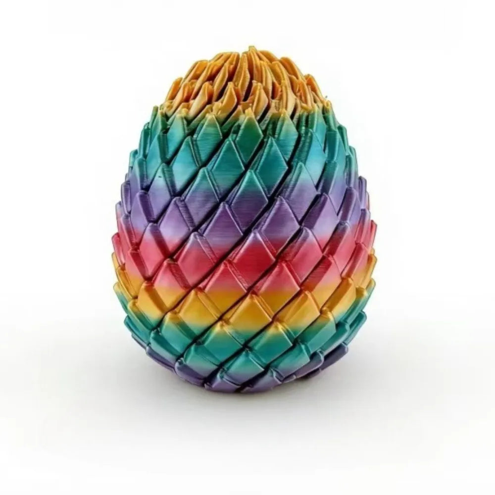 DragonTwist - 3D Printed Fidget Dragon Egg