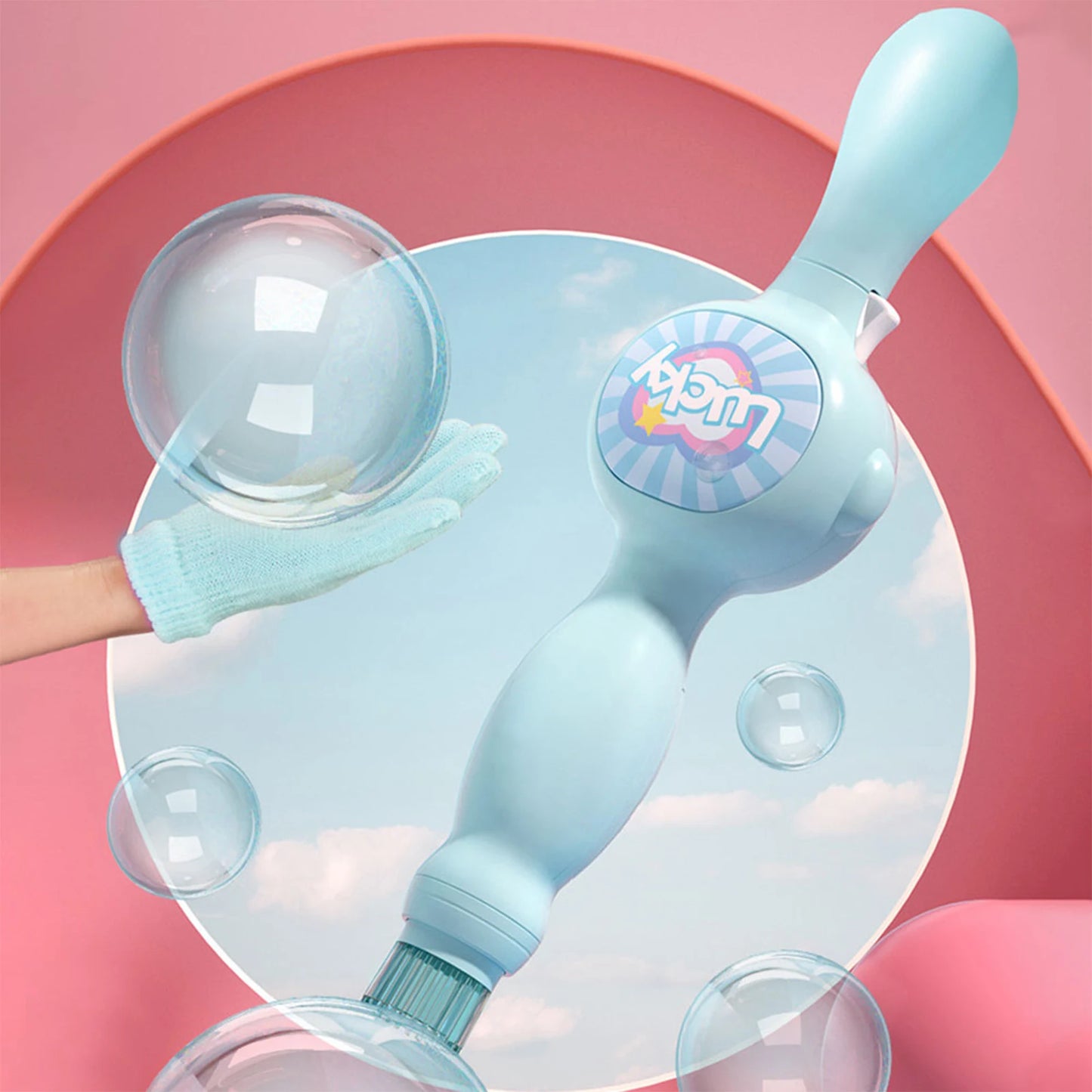 MagicMist Elastic Smoke Bubble Machine