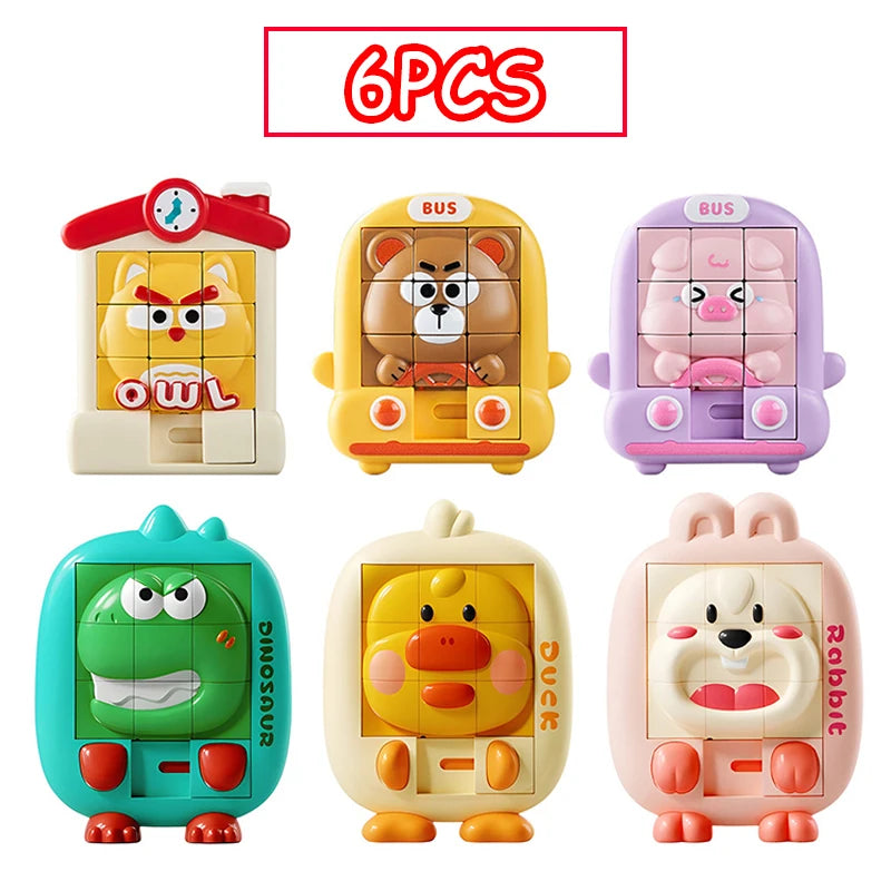 SmartSlide Animal Puzzle Toy