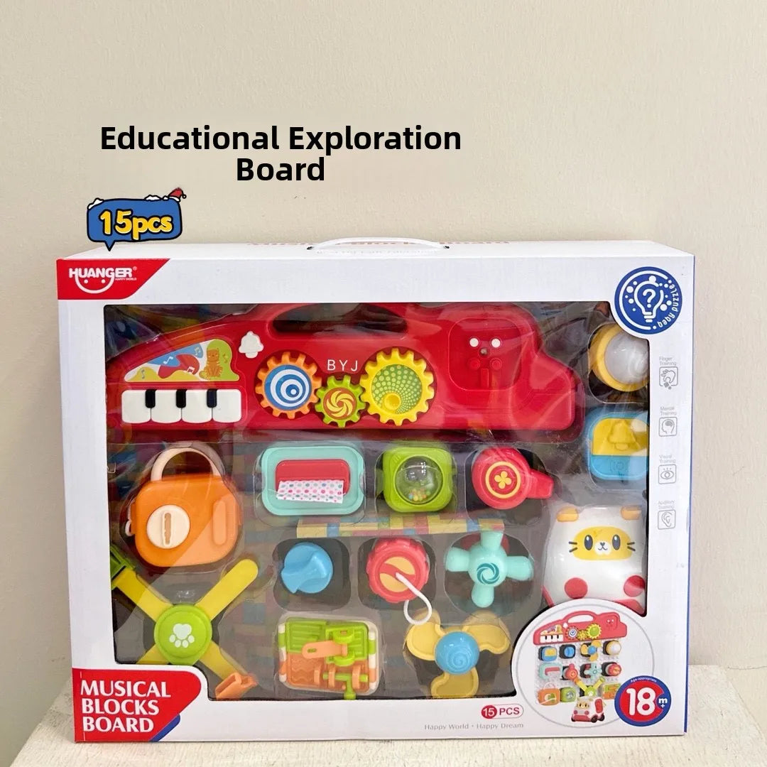 Toddler Activity & Skills Board – Focus, Coordination & Life Skills Toy