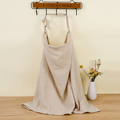 Breathable Breastfeeding Cover – Adjustable Nursing Apron for Outdoor Privacy