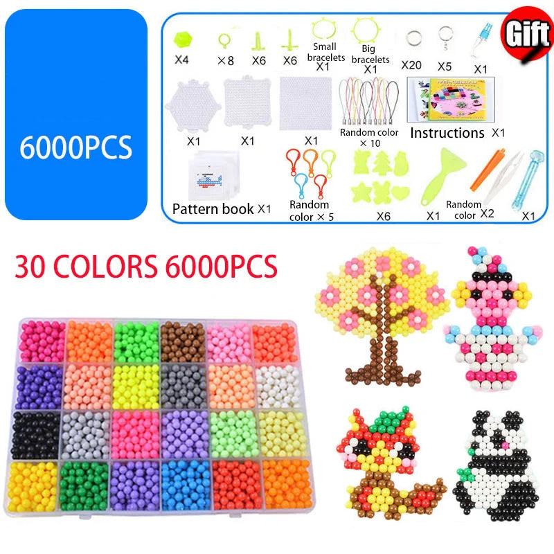 Magic Water Fuse Beads - DIY Craft & Creative Bead Set