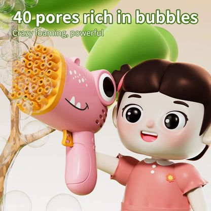DinoBlast 40-Hole Bubble Gun